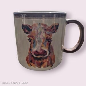 Rustic Highland Cow Mug